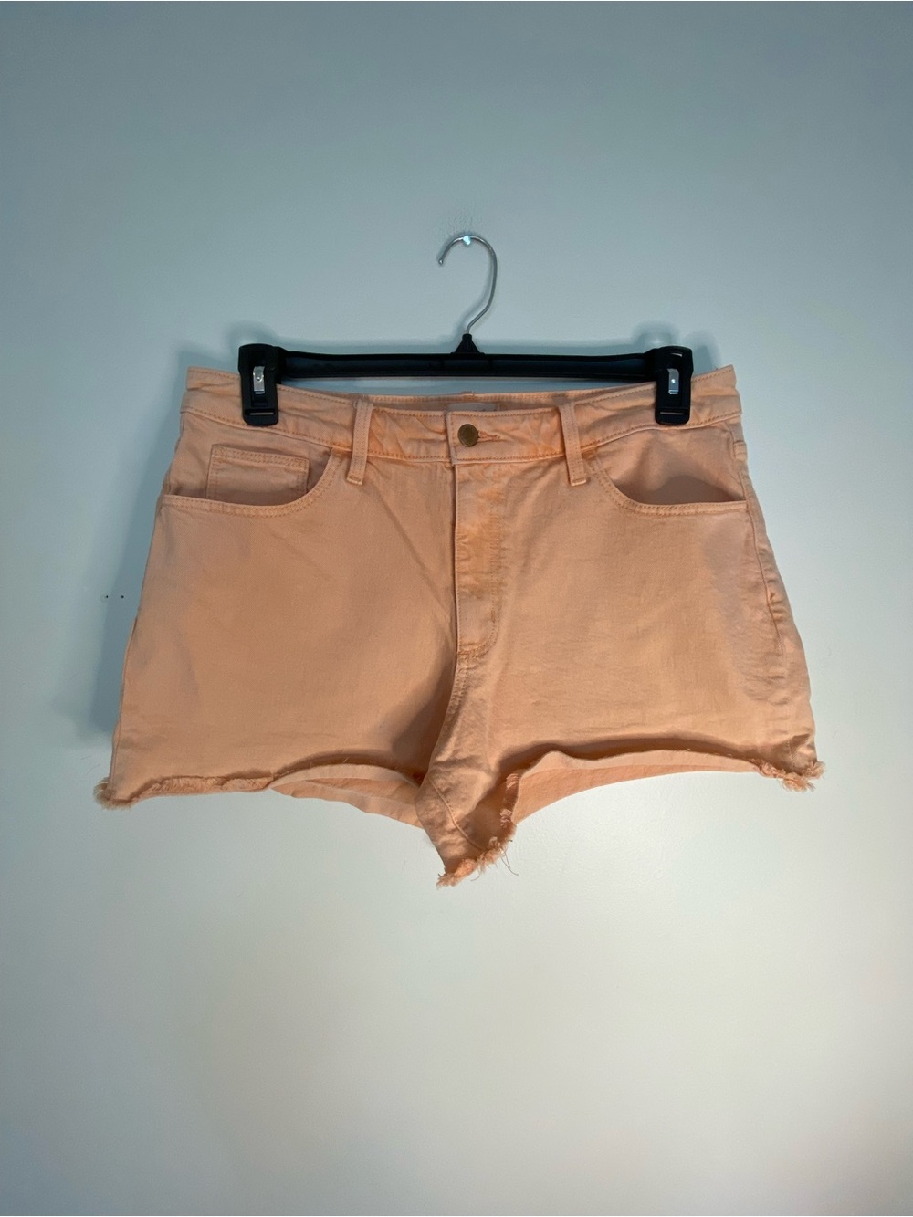 Universal Thread Peach Colored Denim Cutoff Shorts